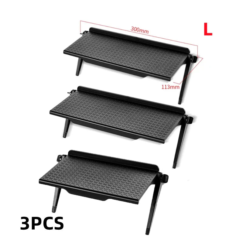 TV Screen Top Storage Shelf Adjustable Monitor Storage Rack Computer Desktop Display Stand TV Router Storage Rack Home Organizer